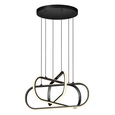 Artika Lewis LED Modern Pendant Light for Dinning Room Matte Black