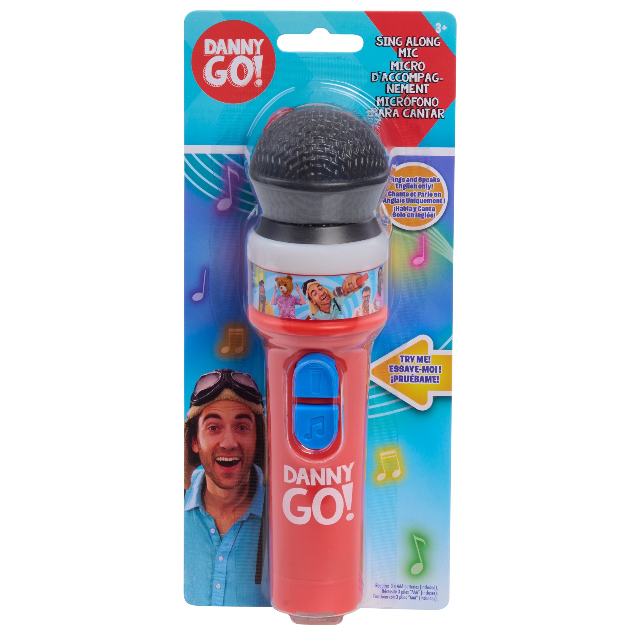 Danny Go! Sing Along Light-Up Microphone Toy photo 7