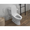thumbnail image 3 of Delta 893006E Refresh Premium Elongated Electric Bidet Toilet Seat - White, 3 of 7