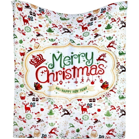 Best Gifts for Women Men for Christmas - Super Soft Throw Blanket Gift for Mom Dad Wife Husband Son Daughter Grandma Sister Brother Aunt Uncle Best Friends - Cozy, Warm, Lightweight - 60" x 50"