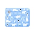 thumbnail image 2 of Pet Cooling Mat, Pet Cooling Mat for Cats, Outdoor Cooling Mat for Dogs, Cooling for Hot Weather, Printed with Playful Polar Bear and Penguin Graphics to Keep Pets Comfortable All, 2 of 8