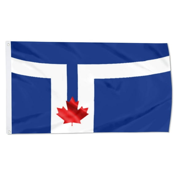 2but Toronto City Flags Polyester 3x5 FT Indoor Outdoor Banner