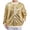 Gold, variant on Men's Sequin Baseball Jacket Fashion Outerwear For Casual Style