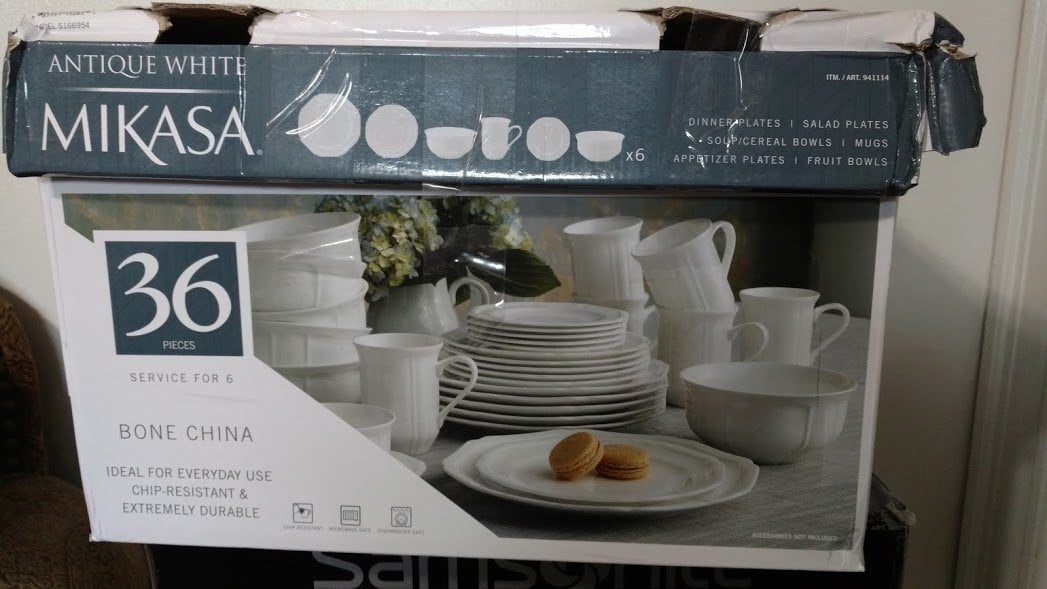 Mikasa Antique White 36-piece Dinnerware Set - Walmart.com Mikasa Antique White 36-piece Dinnerware Set - Walmart.com