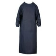 thumbnail image 4 of Soldadura delantal del delantal de manga larga comodidad conveniente durabilidad con bolsillo pesado para soldadores hombres mujeres herreros adultos Longitud 135 cm, 4 of 8