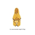 thumbnail image 1 of Imperméable de Marche et de Randonnée Portable pour Animaux, Imperméable en PVC Lavable, Poncho à 4 Pattes, Manteau de Pluie, Vêtement, Bande Réfléchissante, Articles pour Animaux, Jaune, TG, 1 of 9