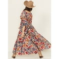 thumbnail image 4 of Free People Women's Dixie Floral Print Maxi Dress Indigo X-  US, 4 of 4