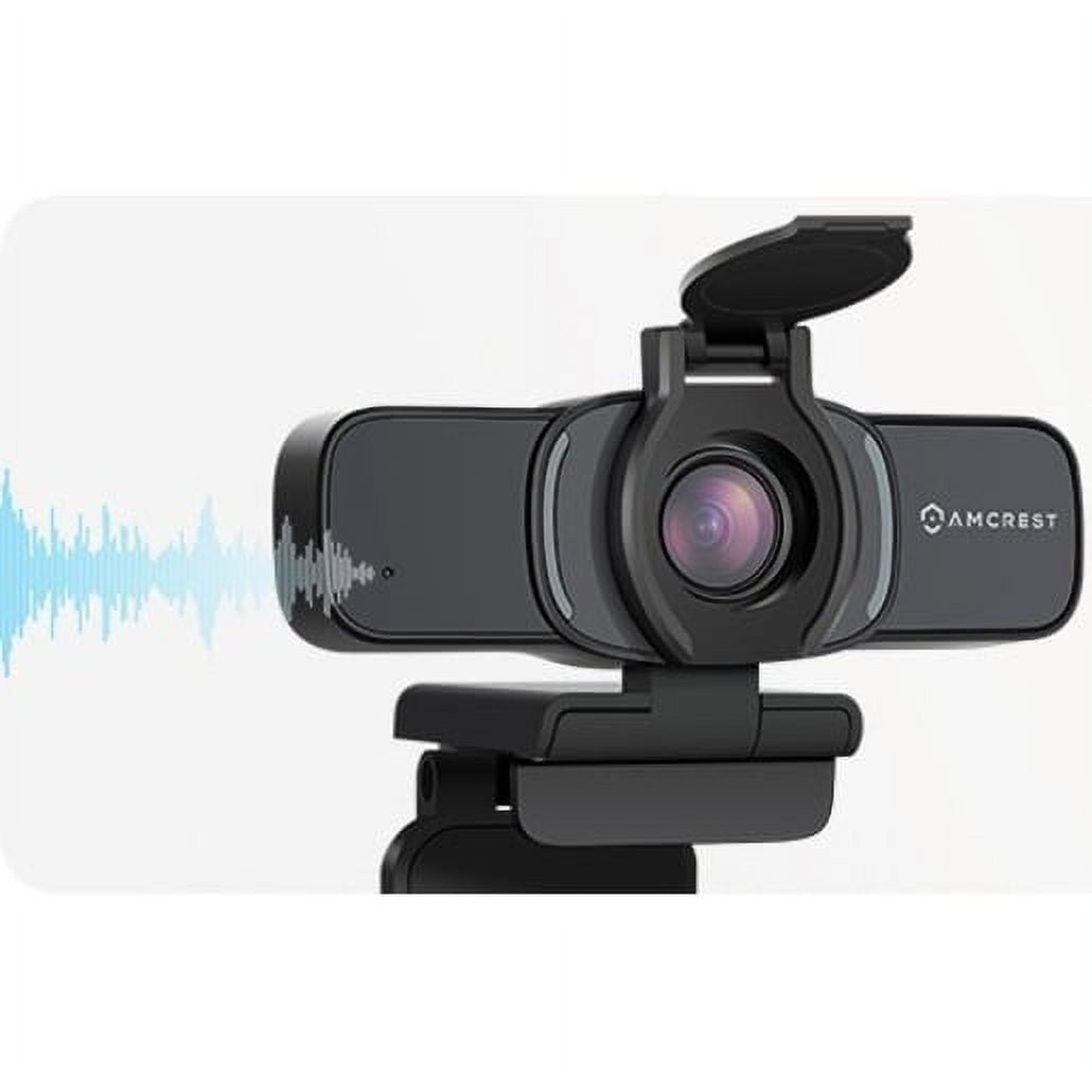 Amcrest AWC201-B Webcam, 30 fps, Black, USB 2.0, 1 Pack(s)