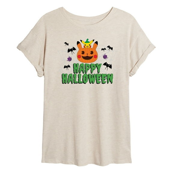 Pokémon - Happy Halloween - Women's Oversized T-Shirt
