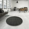 thumbnail image 4 of Ahgly Company Machine Washable Indoor Rectangle Industrial Modern Carbon Gray Area Rugs, 2' x 5', 4 of 7