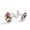 Color 1, variant on Men's Classic Stainless Steel, Camouflage Butterfly Patterns Cufflinks Business Wedding Shirts, Silver