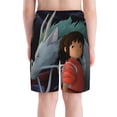 thumbnail image 3 of Spirited Away Boy'S Swim Trunks Quick Dry Board Shorts Kids Beach Swim Shorts Bathing Suits Swimsuit, 3 of 7
