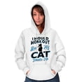 thumbnail image 4 of Crazy Cat Ladies Funny Gym Workout Hoodie Sweatshirt Women Brisco Brands S, 4 of 6