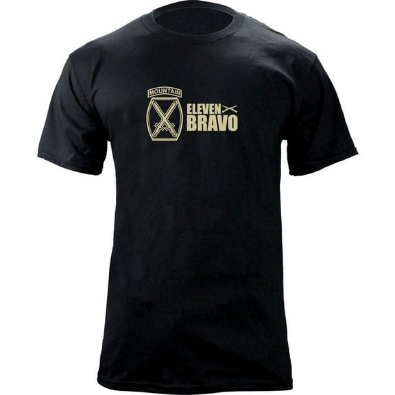 Army 10th Mountain Division 11 Bravo Infantry T-Shirt