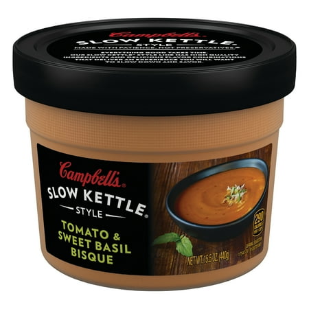 Campbell's ® Slow Kettle ® Style Tomato & Sweet Basil Bisque, 15.5 oz, 15.5 OZ