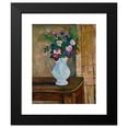 thumbnail image 2 of Suzanne Valadon 15x18 Black Modern Framed Museum Art Print Titled - Bouquet of Roses, Blueberries and Ferns (1930), 2 of 5