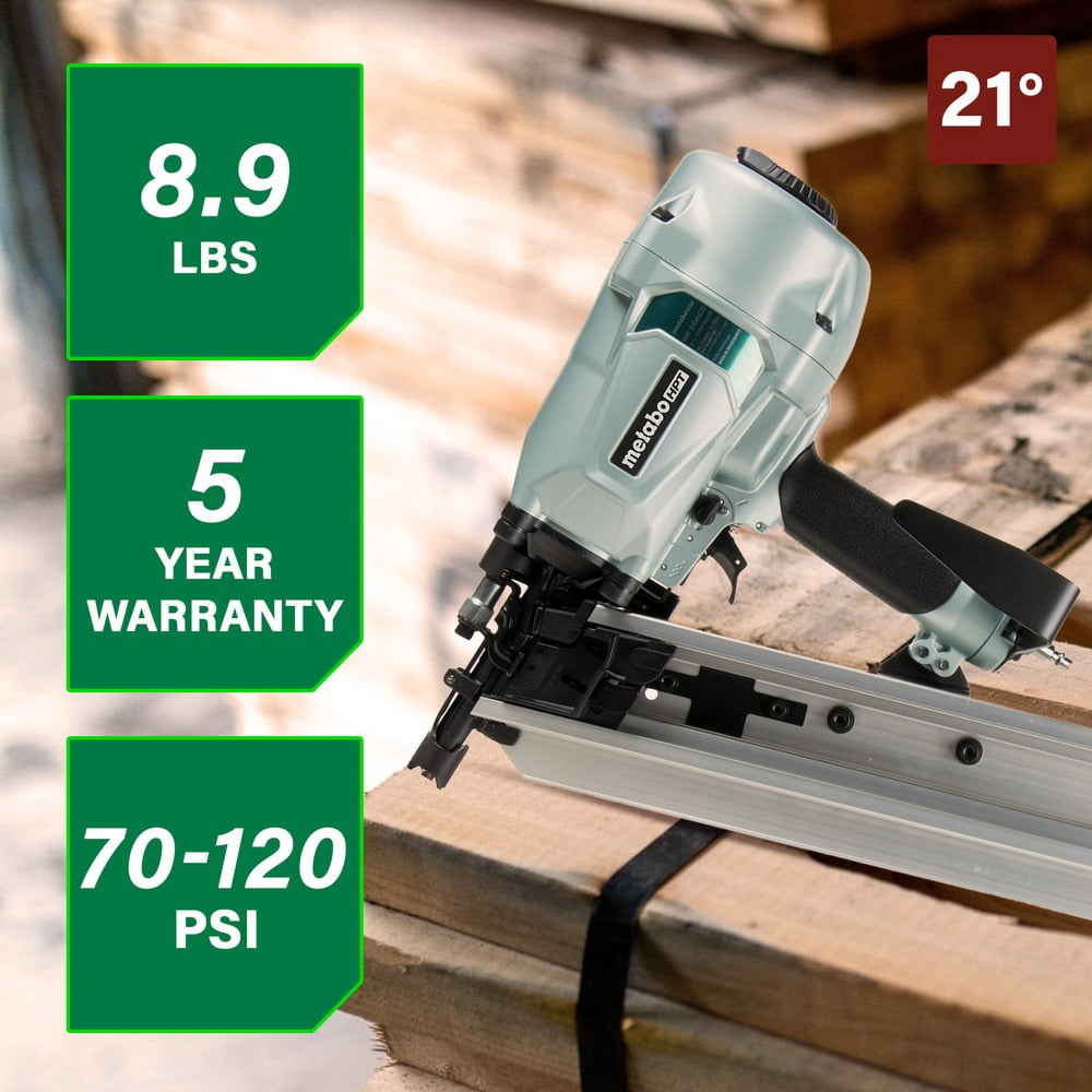 2-3/8 in. to 3-1/2 in. Plastic Collated Framing Nailer