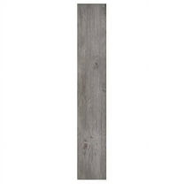 Overtime 6 x 36 in. Nexus Light Grey Oak Self Adhesive Vinyl Floor Planks - 10 Planks by 15 sq. ft. Flooring Materials