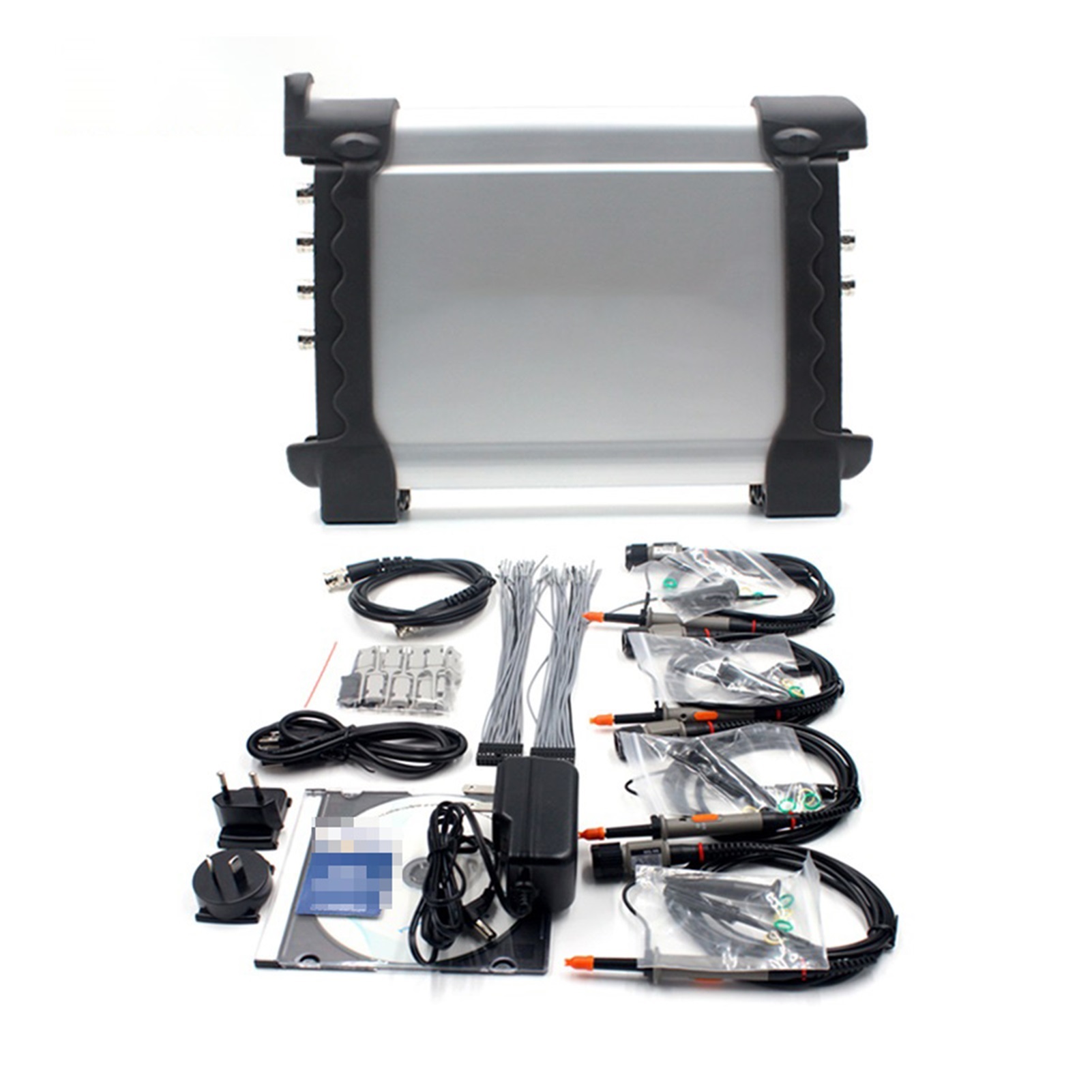 Official USB Oscilloscopes 4 Channels 250Mhz PC Storage Digital Osciloscopio +16 Channels Logic Analyzer Tester