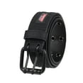 thumbnail image 3 of Genuine Dickies Men's Casual Black Grommet Fully Adjustable Belt with Double Prong Buckle (Regular and Big & Tall Sizes), 3 of 6