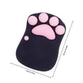 thumbnail image 2 of Topbathy Multi Color Cat Paw Mouse Pad with Wrist Support Non Slip Office Desk Accessory, 2 of 7