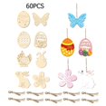 thumbnail image 4 of 60 Piezas de huevos de Pascua BLESIY, 4 of 8