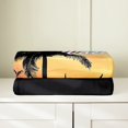thumbnail image 3 of Erosebridal Beach Camping Sherpa Blanket, RV Car Fuzzy Blanket Throw, Sailboat Ocean Decor, 3 of 7
