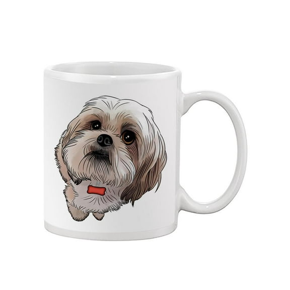 Cute Dog With A Bow Tie Mug - SPIdeals Designs,