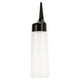 thumbnail image 1 of Minnieouse Botella ligera blanca de limpieza del cabello para una amplia aplicación, botella aplicadora de medición del Color del cabello Cuidado del cabello Pequeño 150ml, 1 of 6
