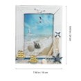 thumbnail image 4 of Miangastore 1PC Desktop Decoration Vertical Sailing Boat Wooden Photo Frame (White), 4 of 8