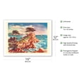 thumbnail image 2 of Monterey Coastline California - United Air Lines - Vintage Travel Poster by Joseph Fehér c.1948 - Bamboo Fine Art 290gsm Paper (Unframed) 12x16in, 2 of 4