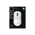 thumbnail image 4 of Logitech G PRO X SUPERLIGHT 2c wireless gaming mouse, 51 g prograde compact mouse with 5 programmable buttons, USBC charging, 44K DPI sensor, up to 8 kHz polling for PC/Mac, White HERO 2 Wireless, 4 of 10
