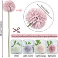 thumbnail image 2 of 8 Pieces Artificial Flowers 4 Colors Artificial Hydrangea Flowers Artificial Gift, 2 of 5