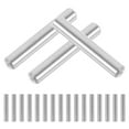 thumbnail image 5 of Worgeous 25pcs Stainless Steel Dowel Pin Shelf Brackets Pegs Bunk Bed Support Pins Rod Fasten Elements Cabinet Dowel Pin Hardware Smooth Metal Dowel Pegs For Shelves Crib, 5 of 8
