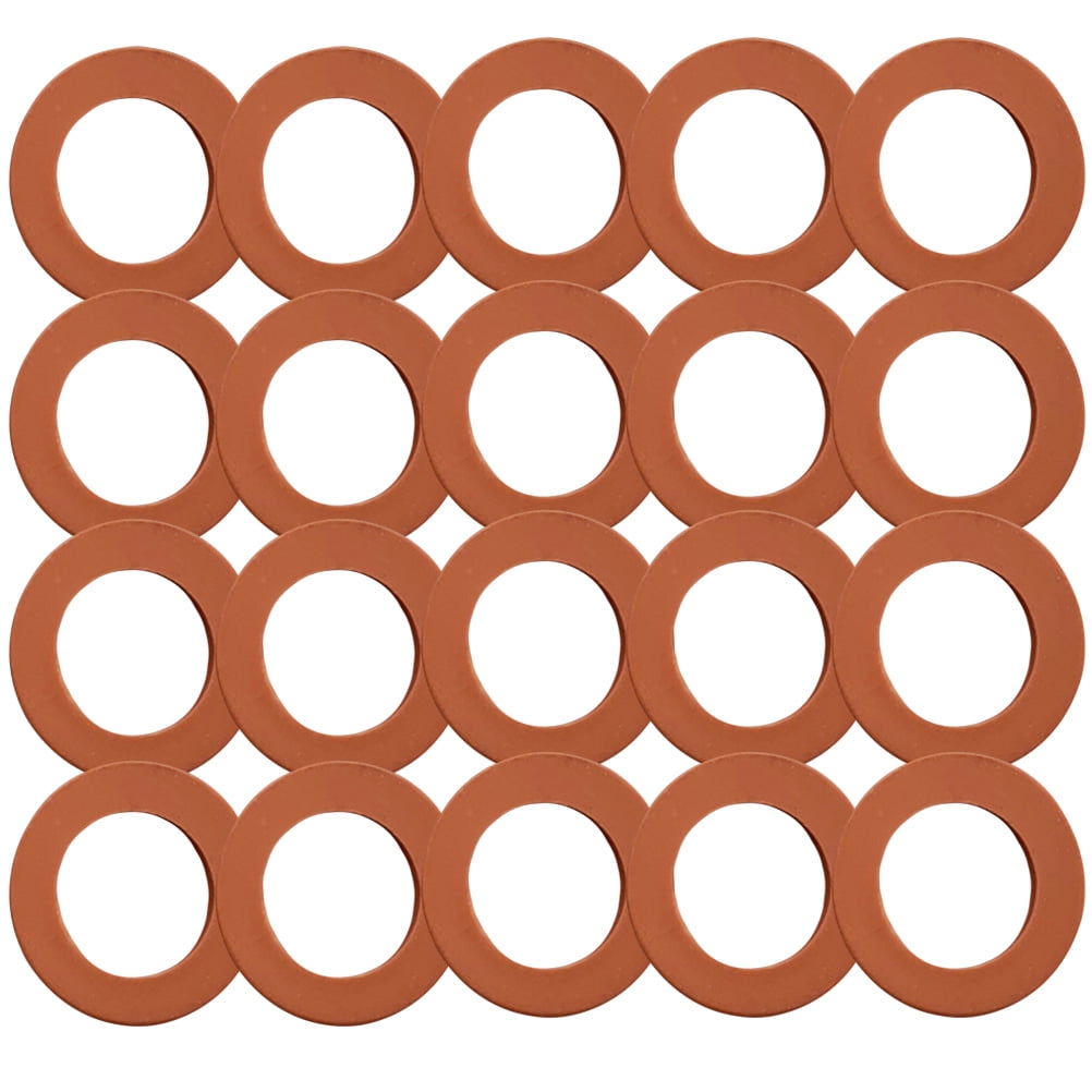 OULII 50pcs Garden Hose Supplies Garden Water Faucet Washers Rubber Prevent Leakage Garden