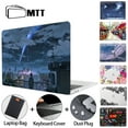 thumbnail image 2 of MTT For MacBook Air 13.6 inch Case 2022 Release Model: A2681 M2 Plastic Matte Hard Shell & Keyboard Cover for Mac Pro 13 14 16 Crystal Transparent Air M2 13.6 A2681, 2 of 6