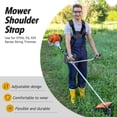 thumbnail image 5 of 2 Adjustable Shoulder Straps Included - Harness for Brush Cutter for Lawn Mower with Nylon Belt, for Gardening or, 5 of 5