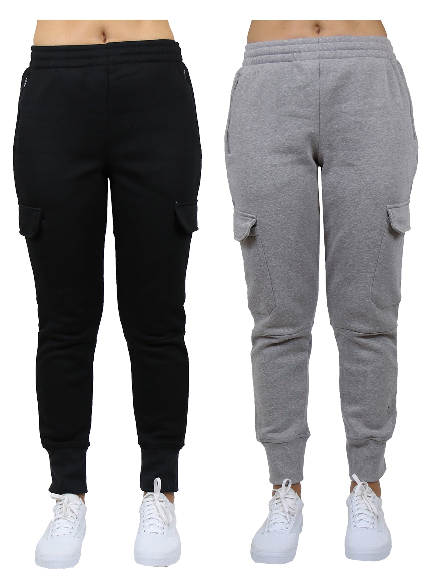 grey cargo joggers womens