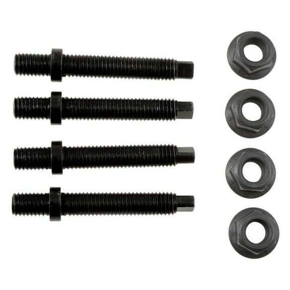 KarParts360 For Ford Lobo 2000 2001 2002 Exhaust Stud Kit | Metal | Regular Grade | Dog Point Fastener | M10-1.5 Thread Size #1 & #2 | Replacement For N811145-S301, N811468-S100