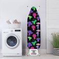 thumbnail image 3 of HELLHERO Mushrooms Iron Pad Covers Protect Cover Ironing Board Pad Covers Hook and Loop Fasteners Non Fading Cloth Cover Elastic Fasteners 15" x 54" Dust Covers, 3 of 5