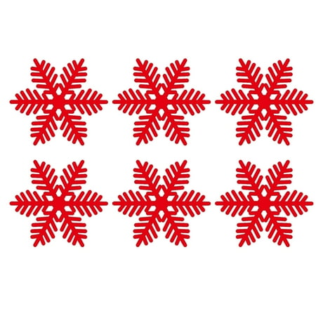 

KEUSN Insulation Mat Dinner Mat Christmas Scald Proof Table Mat Bowl Mat Nordic Simple Pot Mat Snowflake Insulation Mat