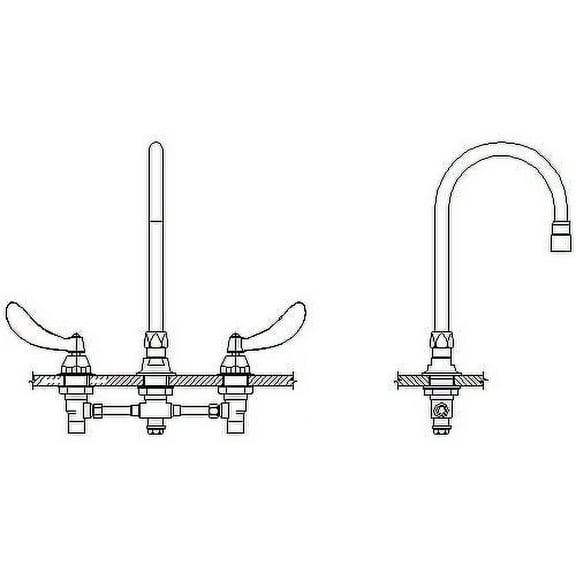 Delta 8" Faucet LESS Hose and Spray