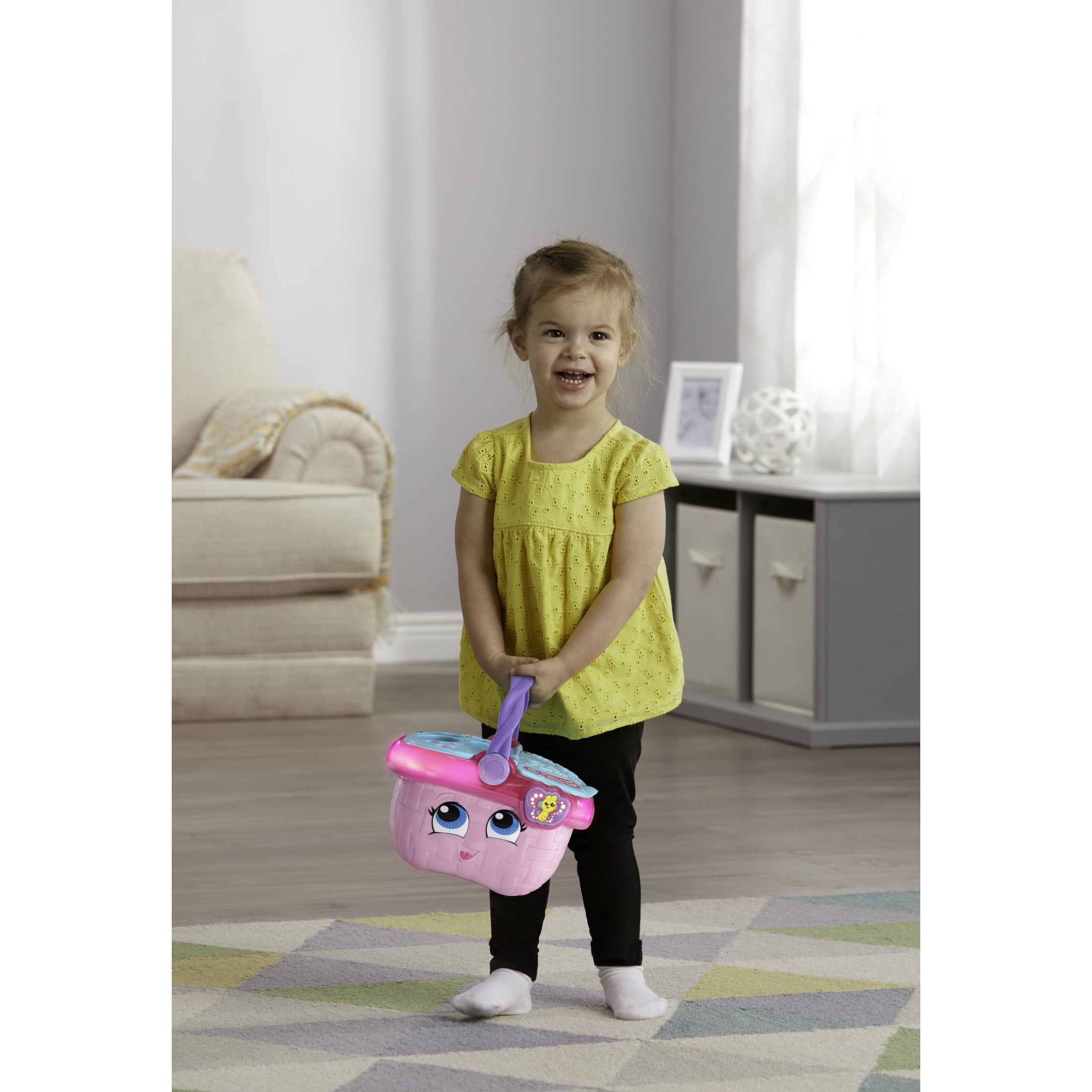 LeapFrog Shapes & Sharing Picnic Basket with Accessories, Baby and Toddler Toys