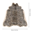 thumbnail image 4 of Coffee Table Leopard Print Area Rugs Modern Style Carpet Simulation Faux Bedroom, 4 of 6