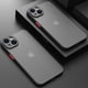 thumbnail image 2 of Shockproof Armor Matte Case For iPhone 13 11 12 14 Pro Max Mini X XS XR 7 8 Plus Luxury Silicone Bumper Clear Hard PC Cover Capa, 2 of 5
