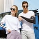thumbnail image 4 of Manga de brazo y cubierta de pie de seda de hielo con protección solar para mujer, manga de puño UPF 50 de doble propósito para conducir, andar en bicicleta, correr, gris,, 4 of 5