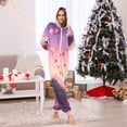 thumbnail image 7 of FORMRS Onesies Pajama for Adults Unisex Hoodie Winter Jumpsuit One Piece Sleepwear, Sizes S-2XL, Pixel Floating Hearts, 7 of 7
