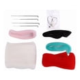thumbnail image 3 of Materiales Artesanales Para Muñecas De Conejo De Lana Diy esquí esquí Gafas de esquí, 3 of 5
