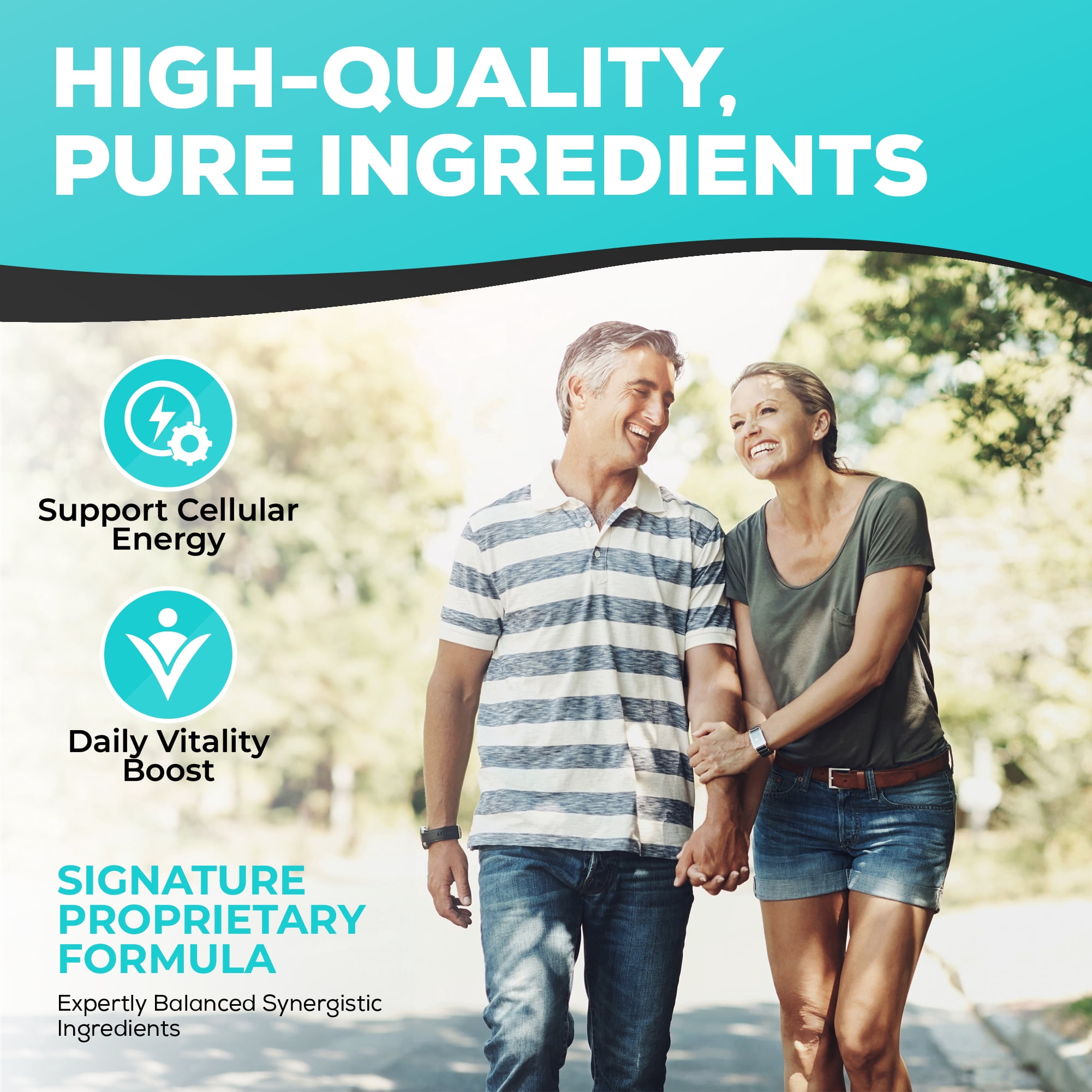 NAD Supplement with Liposomal Nicotinamide Riboside , Resveratrol, Quercetin & TMG, 180 Capsules, 3 Bottles. Cellular Energy & Antioxidant Support