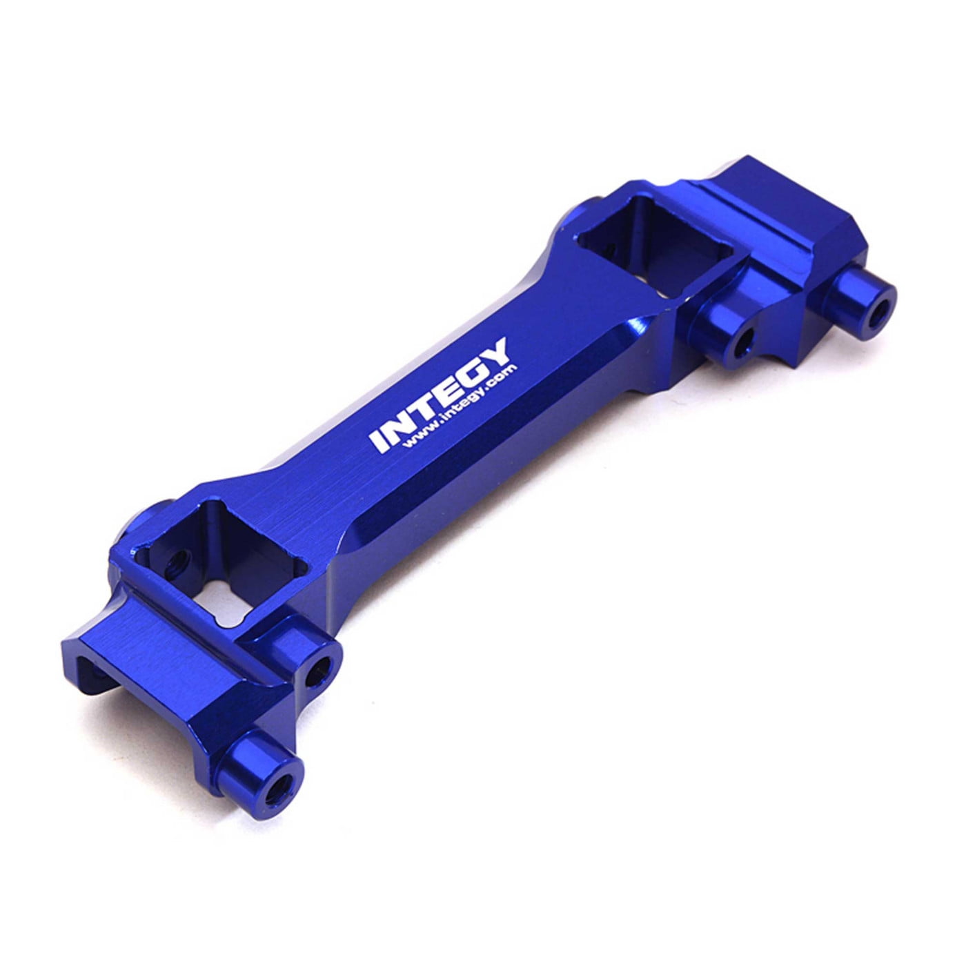 Integy Billet Machined Alloy Body Mount Blue Trx Intc Bl